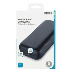 Portable Batteries - PowerBank batteri på 30000mAh