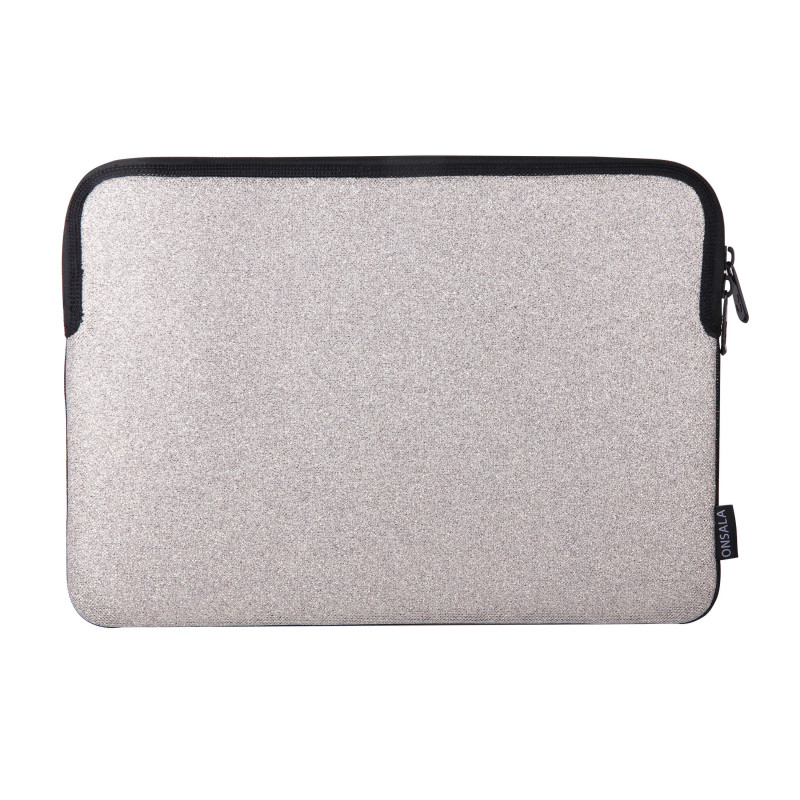 Computer cases - ONSALA Sleeve Glitter för 13-14" Silver