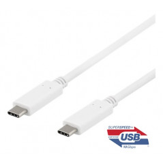 USB-C till USB-C-kabel (gen 2) upptill 100W 5A