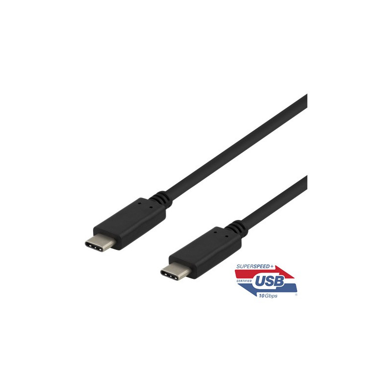 Accessories for computers, laptops, mobiles, TVs and tablets - USB-C till USB-C-kabel (gen 2) upptill 100W 5A