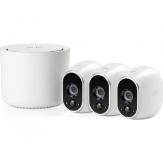 Digital Videocamera - Netgear Arlo VMS3330 Basstation med 3st kameror