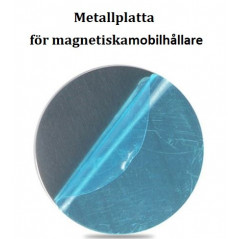 Magnetisk metallplatta med 3M tejp för mobiler