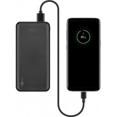 Goobay PowerBank batteri på 10.000mAh 2.1A