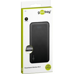 Portable Batteries - Goobay PowerBank batteri på 10.000mAh 2.1A