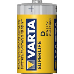 Varta Superlife D-batterier R20