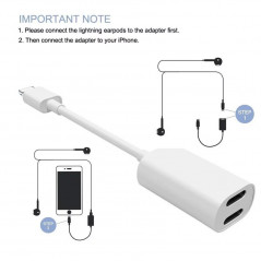 Smartphone Adapter - SiGN Lightning till dual lightning-adapter