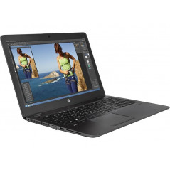 Used laptop - HP ZBook 15u G3 med R7 M350 (beg med märke-skärm)