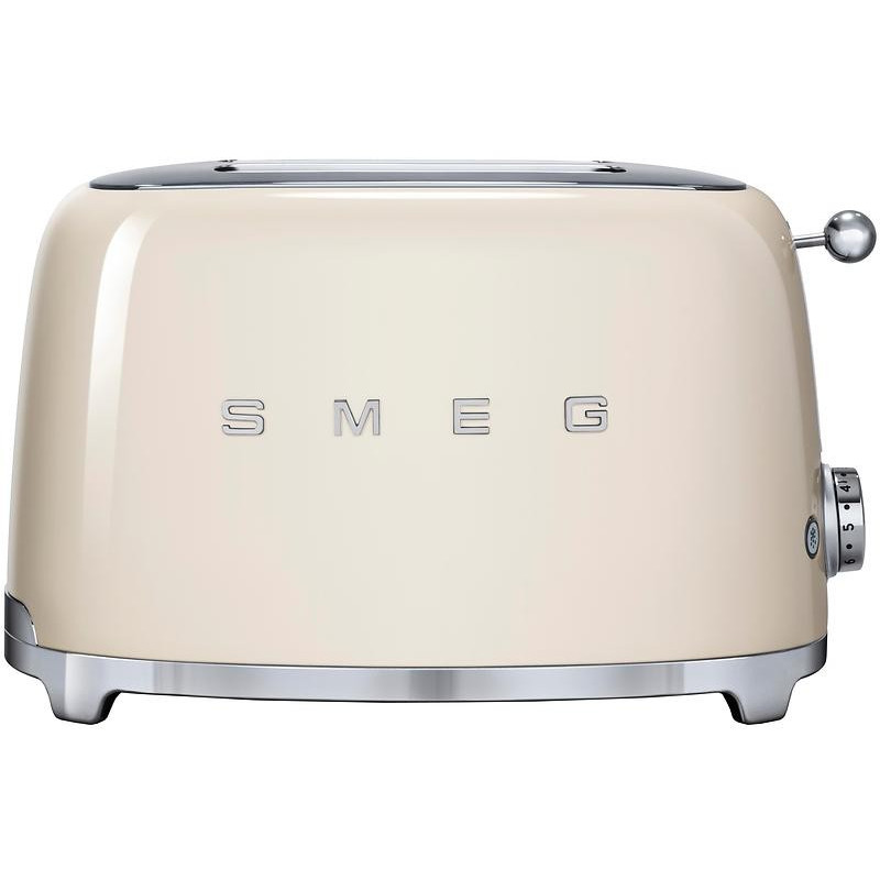 Toaster - Smeg Brödrost 2 Skivor, Cream