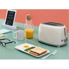 Toaster - Smeg Brödrost 2 Skivor, Cream