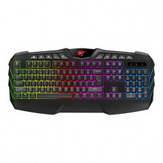 Package Gaming Keyboard & Mouse - Havit gaming-kit med tangentbord, headset, mus och musmatta