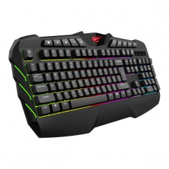 Package Gaming Keyboard & Mouse - Havit gaming-kit med tangentbord, headset, mus och musmatta