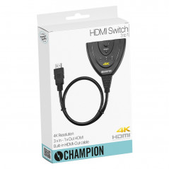 Screen Cables & Screen Adapters - Champion HDMI-switch 4x1 i 4K