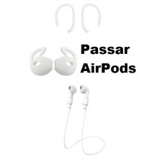 5-i-1 Tillbehör för AirPods i vit färg