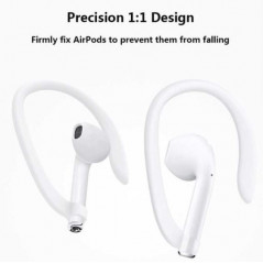 Audio - 5-i-1 Tillbehör för AirPods i vit färg