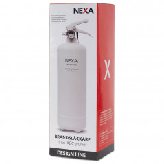 Nexa Brandsläckare Vit 1kg 8A