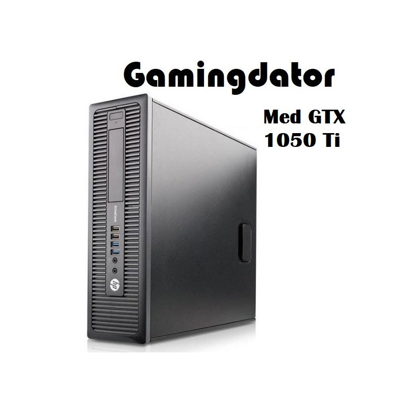 Demo Computers - HP Elitedesk 800 G1 med GTX1050ti 4GB (beg)
