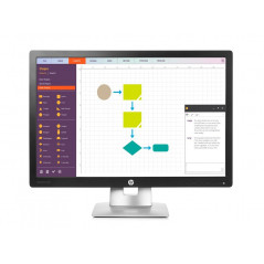 Cheap computer monitor - HP EliteDisplay E242 24-skärm med IPS-panel (beg) (Bargain)