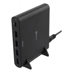 Universal computer charger - USB-laddstation med USB-C och 4 USB-portar