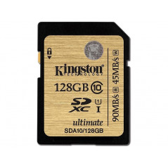 Kingston Ultimate minneskort SDXC 128GB (Class 10)