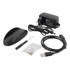 Cabinets for Hard drives - USB 3.1-kabinett för intern 2.5"-3.5" SATA-hårddisk