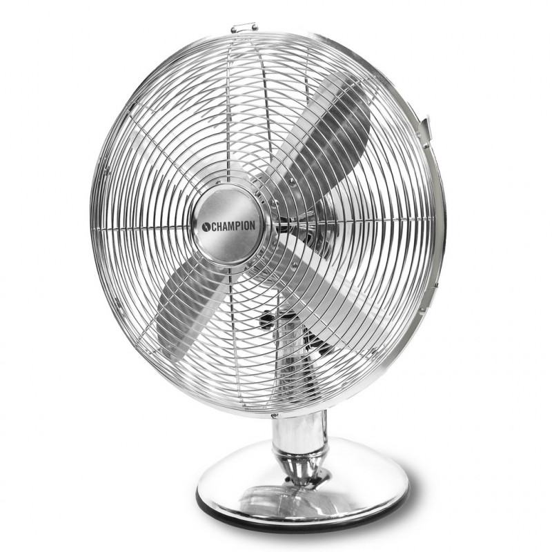 Fans for the hot evenings! - Champion Bordsfläkt Rostfri 30cm