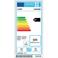 Cheap TVs - Luxor 50-tums 4K Smart LED-TV WiFi (Bargain)