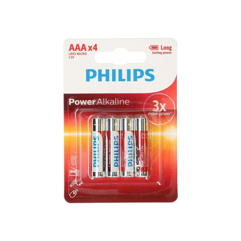 Battery - Philips AAA-batterier 4-pack