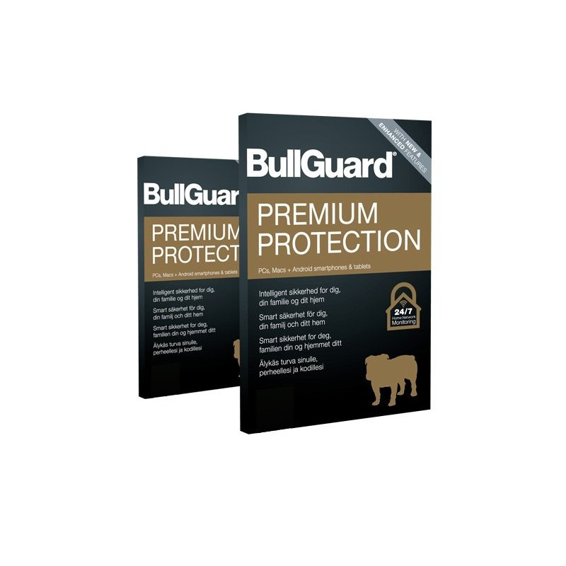 Antivirus - Bullguard Premium Protection 2020 5 enheter i 1 år