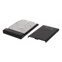 Cabinets for Hard drives - USB 3.1-kabinett för intern 2.5" SATA-hårddisk