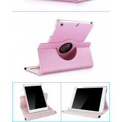 Fodral med roterande stöd till iPad 10.2" (2019/2020/2021) 7th, 8th & 9th Gen (Pink)