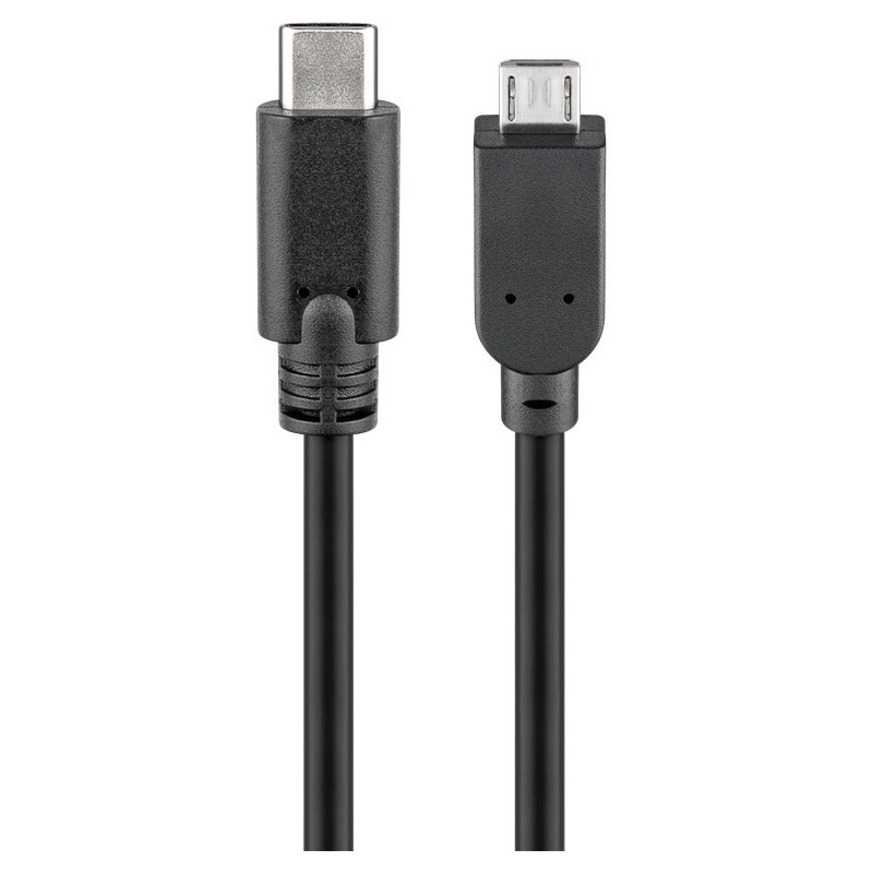 Accessories for computers, laptops, mobiles, TVs and tablets - USB-C till micro-USB 2.0-kabel