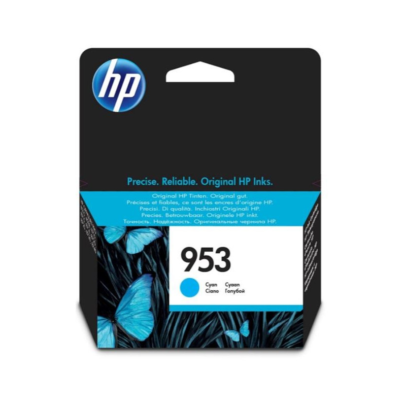 Printer Supplies - HP 953 Cyan bläckpatron F6U12AE