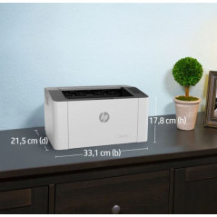 Cheap laser printer - HP Laser 107w trådlös laserskrivare