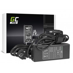 HP charger - GreenCell Pro HP-kompatibel 65W datorladdare 7.4 x 5.0 mm BlackTip