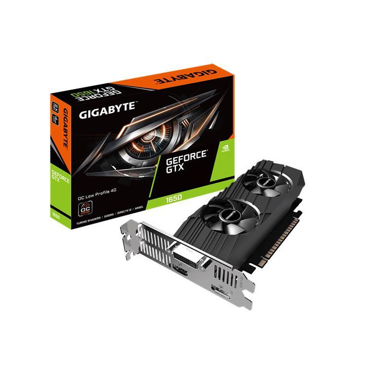 Components - Gigabyte GeForce GTX 1650 4GB OC LP