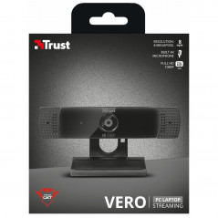 Webcameras - Trust Vero Webcam i Full-HD med 8MP