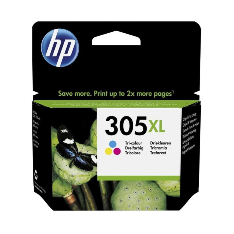 Printer Supplies - HP 305 XL Tri-colour bläckpatron