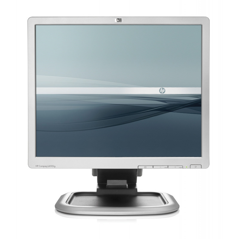 Used computer monitors - HP 19" LCD-Skärm (beg med repor)