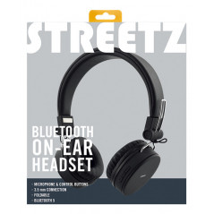 On-ear - Streetz Trådlös Bluetooth-hörlur med mikrofon