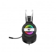 Gaming Headset - Havit Gaming headset med RGB, USB+3.5mm