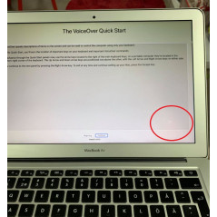 Used laptop 13" - MacBook Air 13-tum Mid 2013 (beg med mura*)