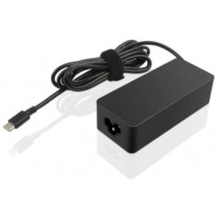 Lenovo original 65 Watts USB-C AC-adapter med strömkabel, datorladdare