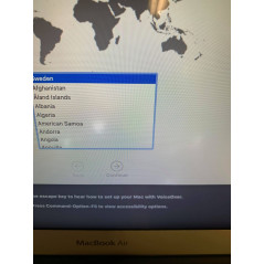 Used laptop 13" - MacBook Air - Early 2015 (beg med burn-in skärm*)