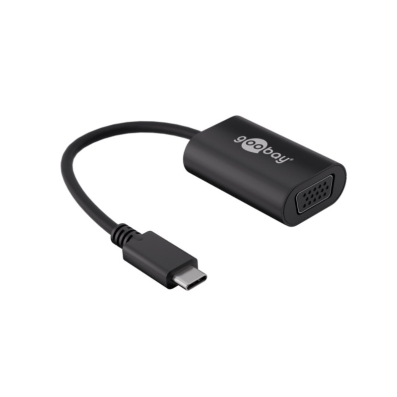 USB-C display adapter - Goobay USB-C til VGA-adapter