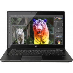 Used laptop 14" - HP ZBook 14 G2 FHD i7 16GB 180SSD (beg med defekt LAN-port*)