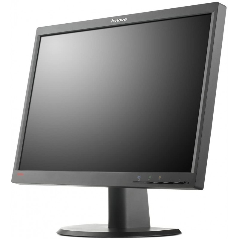 Used computer monitors - Lenovo 22-tums LCD-skärm (beg)