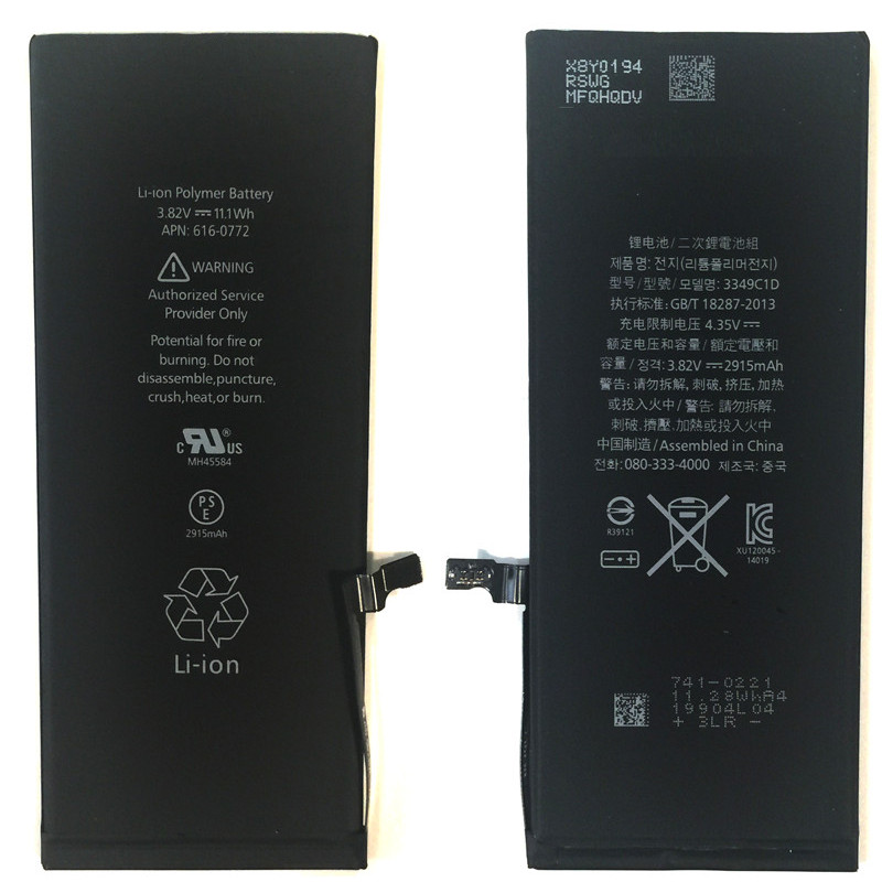 Changing the battery - Batteri till iPhone 6