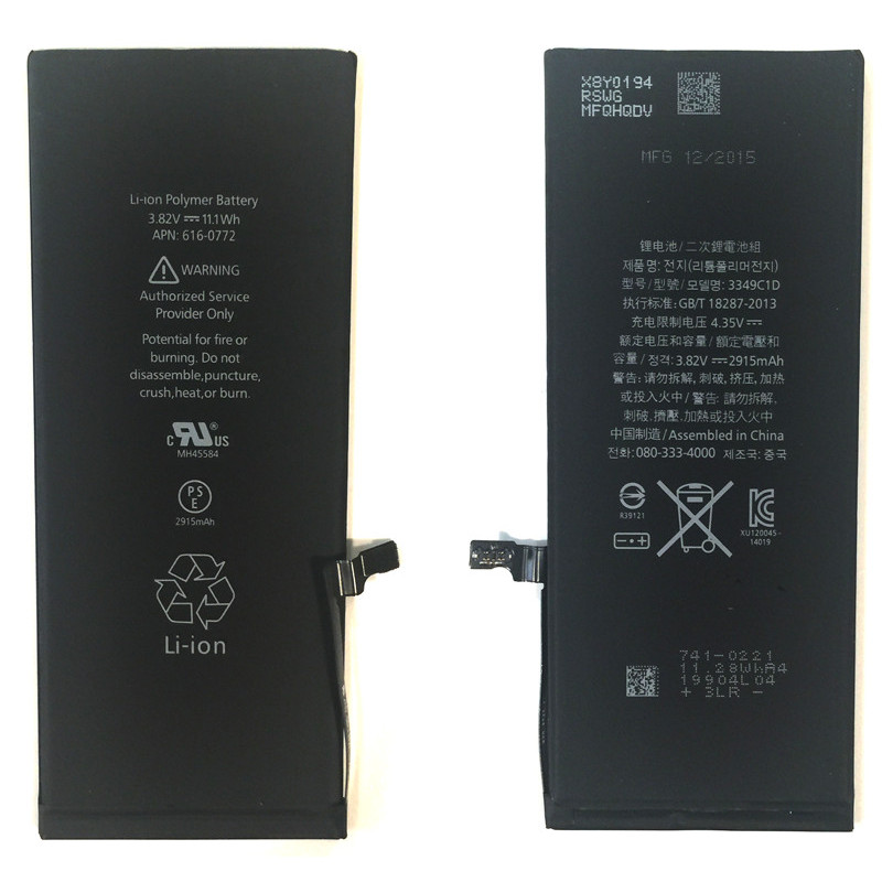 Changing the battery - Batteri till iPhone 6 Plus